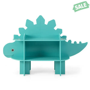 Kids Bookcase Toy Storage Organizer with Open Storage Shelves-Giraffe Kids Storage