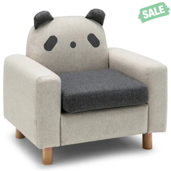 Kids Sofa with Armrest and Thick Cushion-Green Kids Chairs & Seating