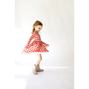 Kit Gingham Plaid Dress | Bamboo