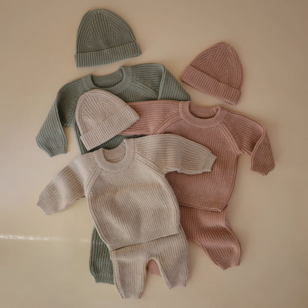 Chunky knit pants for babies in a cozy design, showcased at angle 11 for a stylish look.