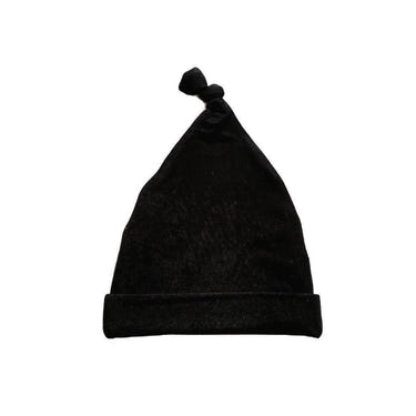 Soft Knot Hat Newborn Baby - Black