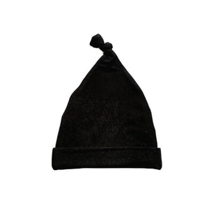 Soft Knot Hat Newborn Baby - Black