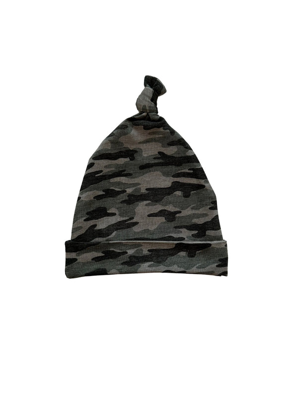 Bamboo Knotted Baby Gown - Camo