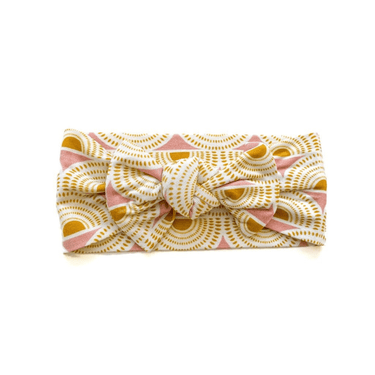 Vintage Sunshine Bamboo Baby Headband