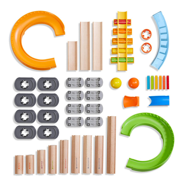 Kullerbu Melody Dominoes Set at angle 7, colorful baby playset for fun and learning.