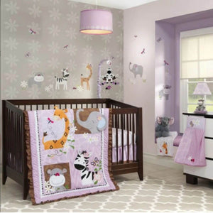 AFG Ladybug 4-Piece Bedding Set for babies, featuring playful ladybug designs and soft, cozy materials.