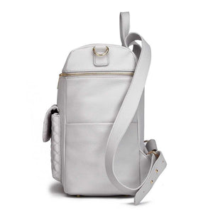 Signature Diaper Bag Stone Grey