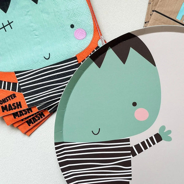 Large Monster Disposable Party Plate (8pcs)