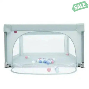 Large Safety Play Center Yard with 50 Balls for Baby Infant-Blue Blue Baby Playpen & Playards