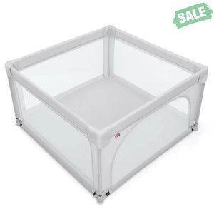 Large Safety Play Center Yard with 50 Balls for Baby Infant-Gray Baby Playpen & Playards