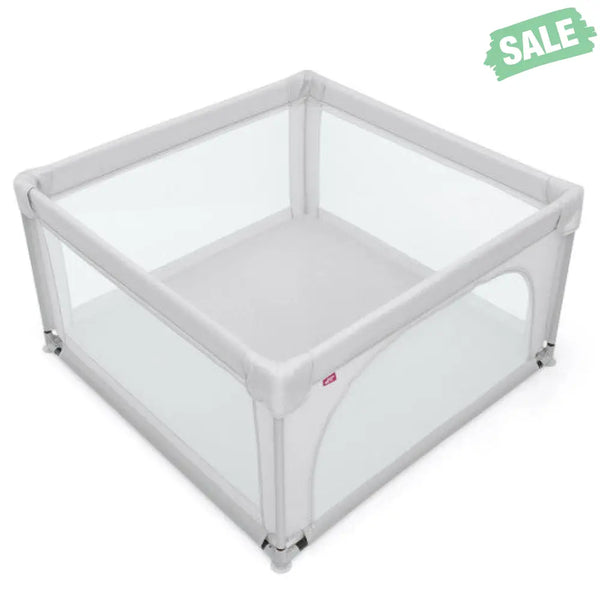 Large Safety Play Center Yard with 50 Balls for Baby Infant-Gray Baby Playpen & Playards