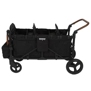 Keenz XC6 EVO stroller wagon in angle 4, showcasing six-passenger comfort and stylish design for family outings.