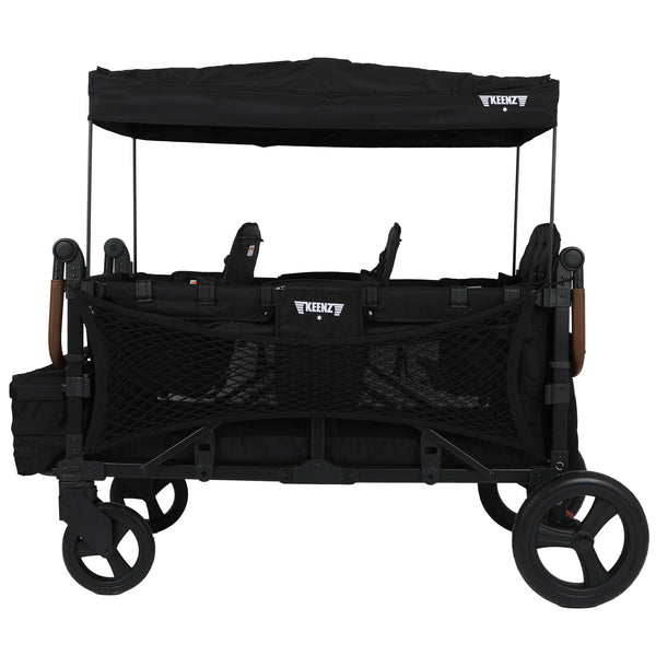 Keenz XC6 EVO stroller wagon in Angle 3, showcasing six-passenger comfort and innovative design for family outings.