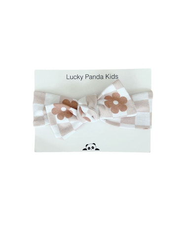 Latte Daisy Headband - MOOGCO Baby