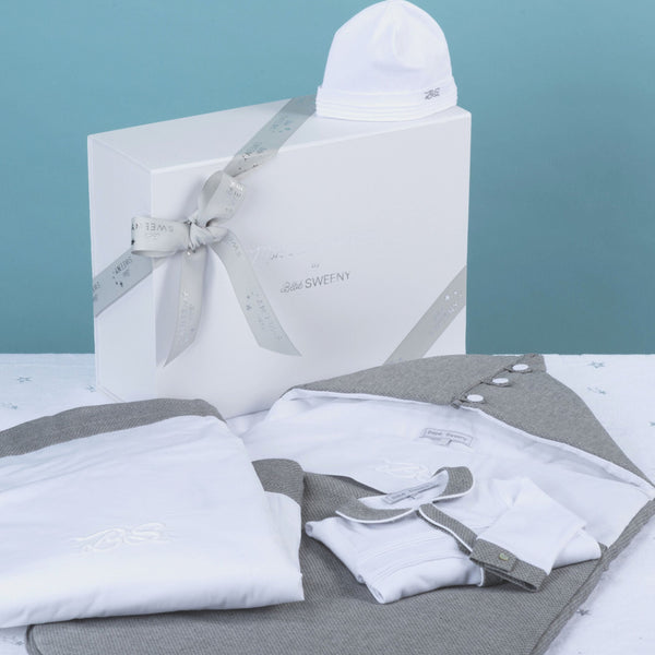 Bebe Sweeny Hampers | Le Dodo Grey Ultimate Hamper (4)