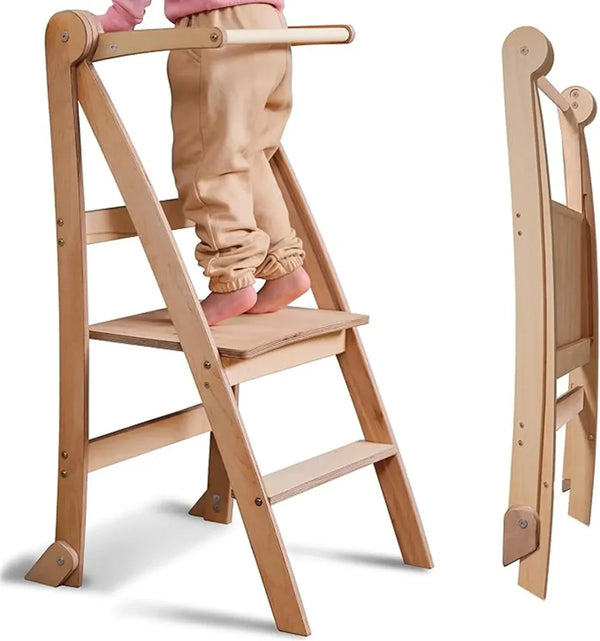 Helper Tower: A Multi-functional Foldable Step Stool for Kids