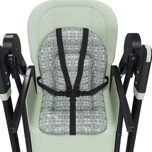 Leavader Adjustable Baby High Chair 0-6 Years, Dark Green