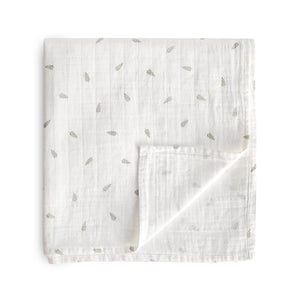 Organic Cotton Muslin Swaddle Blanket