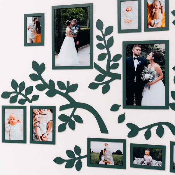 Wooden Led Family Tree - Starlight