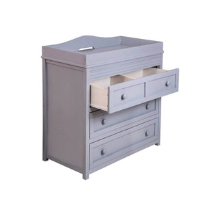AFG Leila II 3-Drawer Changing Table Gray
