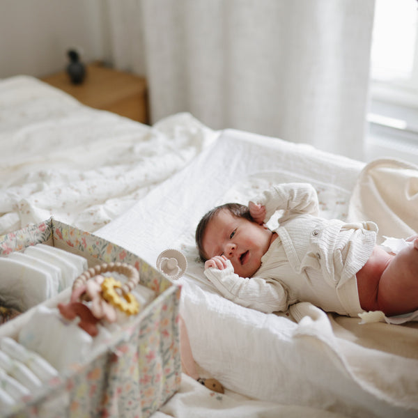 Mushie Extra Soft Muslin Changing Pad Cover 100% Cotton