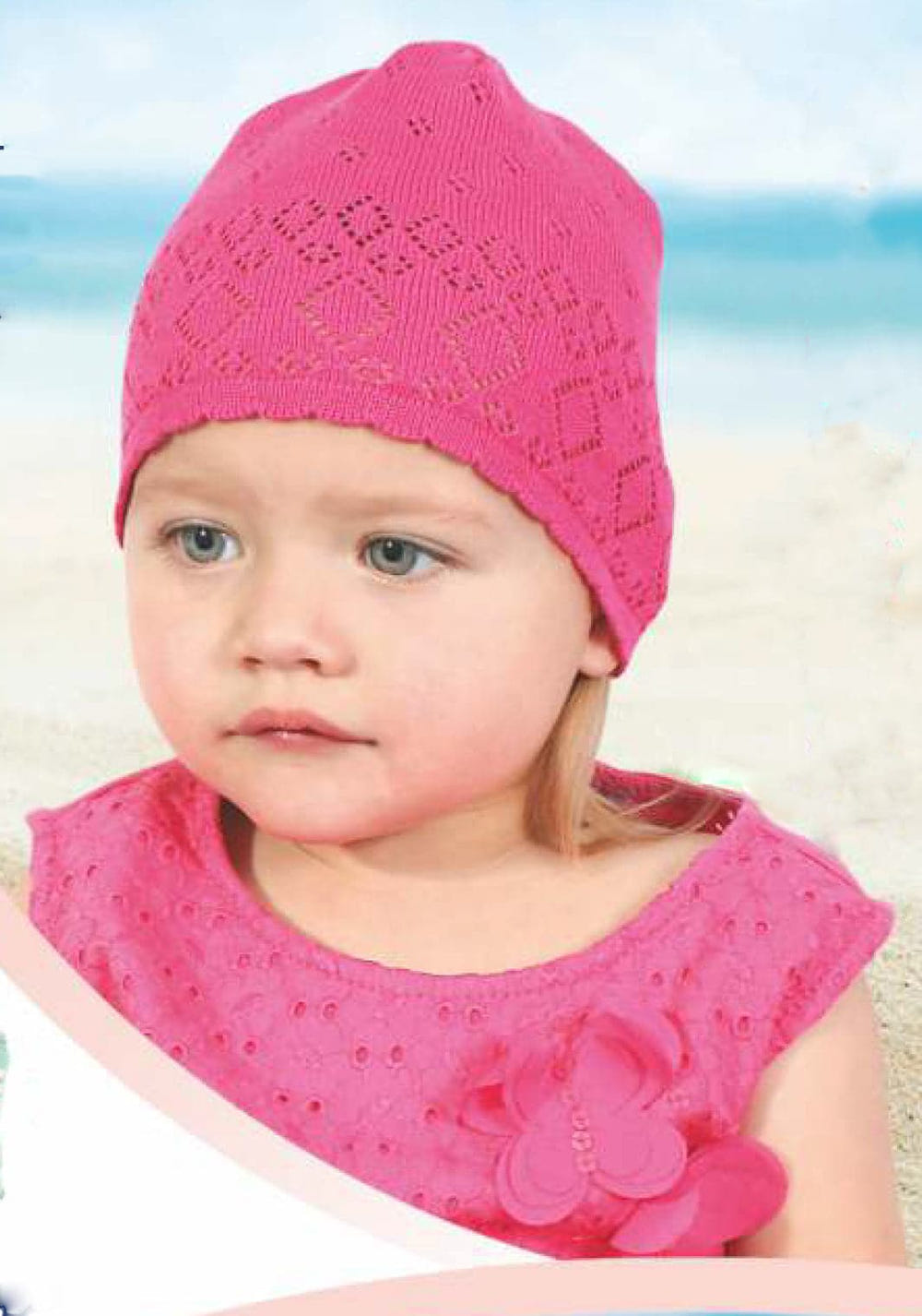 Girls Hat Lena - stylish and comfortable hat for babies, perfect for sunny days and outdoor adventures.