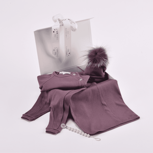 LENNY | Black Plum Baby Gift Set (5)