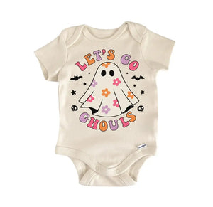 Lets Go Ghouls Halloween - Baby Boy Girl Clothes Infant Bodysuit Funny Cute Newborn Baby Bodysuit