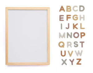Alphabet Magnet Play Set and Whiteboard Bundle