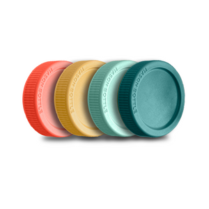 Mason Bottle Plastic Storage Lids leak-proof for breast milk baby food