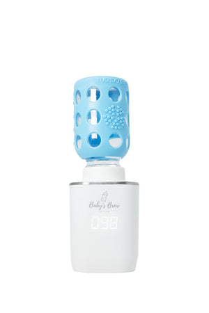 Life Factory Bottle Adapter for easy feeding with various bottle types, perfect for on-the-go parents.