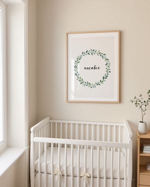 lifestyle name poster botanical sage