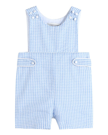 Light Blue Gingham Jon Jon