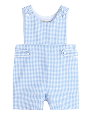 Light Blue Gingham Jon Jon
