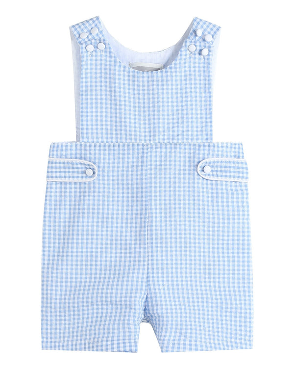 Light Blue Gingham Jon Jon