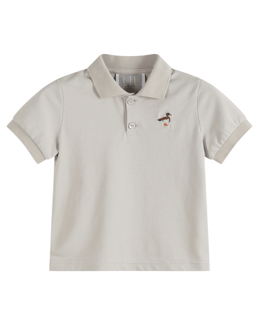 Light Brown Mallard Duck Golf Polo Shirt