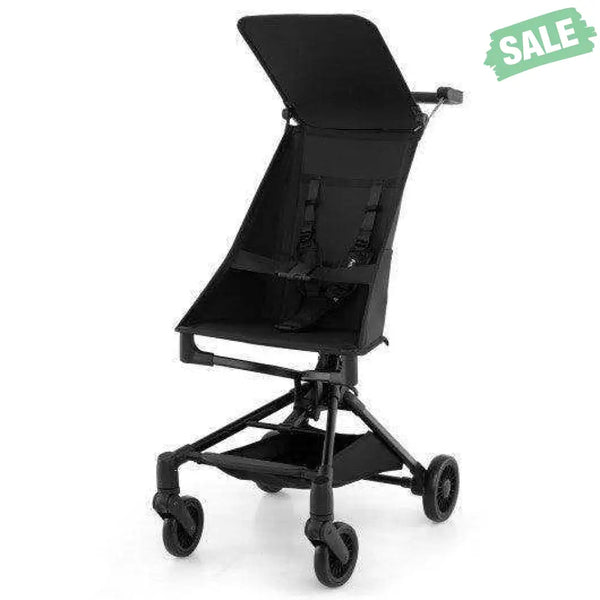 Lightweight Baby Stroller Compact and Airplane-Friendly Travel Stroller-Black
