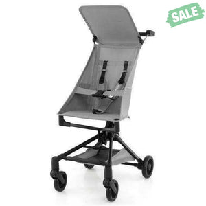 Lightweight Baby Stroller Compact and Airplane-Friendly Travel Stroller-Gray