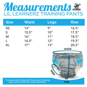 Lil Learnerz Training Pants (2pk) - Clyde