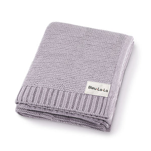 Organic Classic Luxury Knit Baby Swaddle Blanket