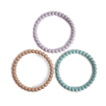 Pearl Teether Bracelet for babies, stylish and safe for soothing gums during teething.