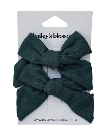 Linen Cotton Piggie Sets - Hunter