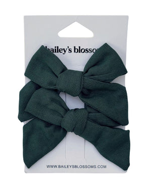 Linen Cotton Piggie Sets - Hunter