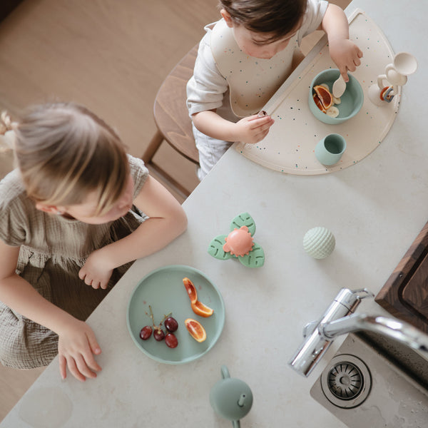 Mushie Silicone Placemat Food-Grade Silicone Soft Colors