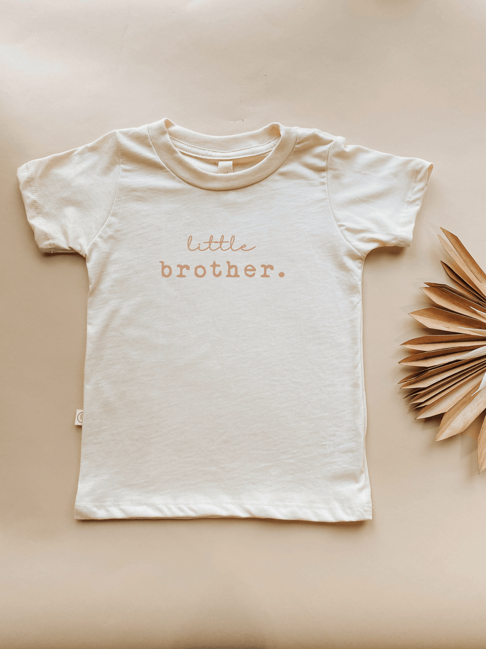 Little Brother Clay Organic Cotton Short Sleeve Toddler T-Shirt
