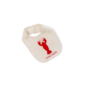 Lobster Baby Bib Local Catch