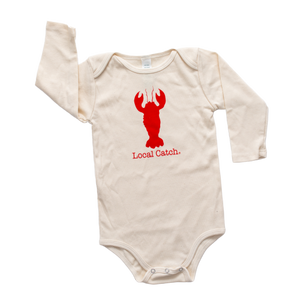 Lobster Long Sleeve Romper, Hat & Blanket Gift Set