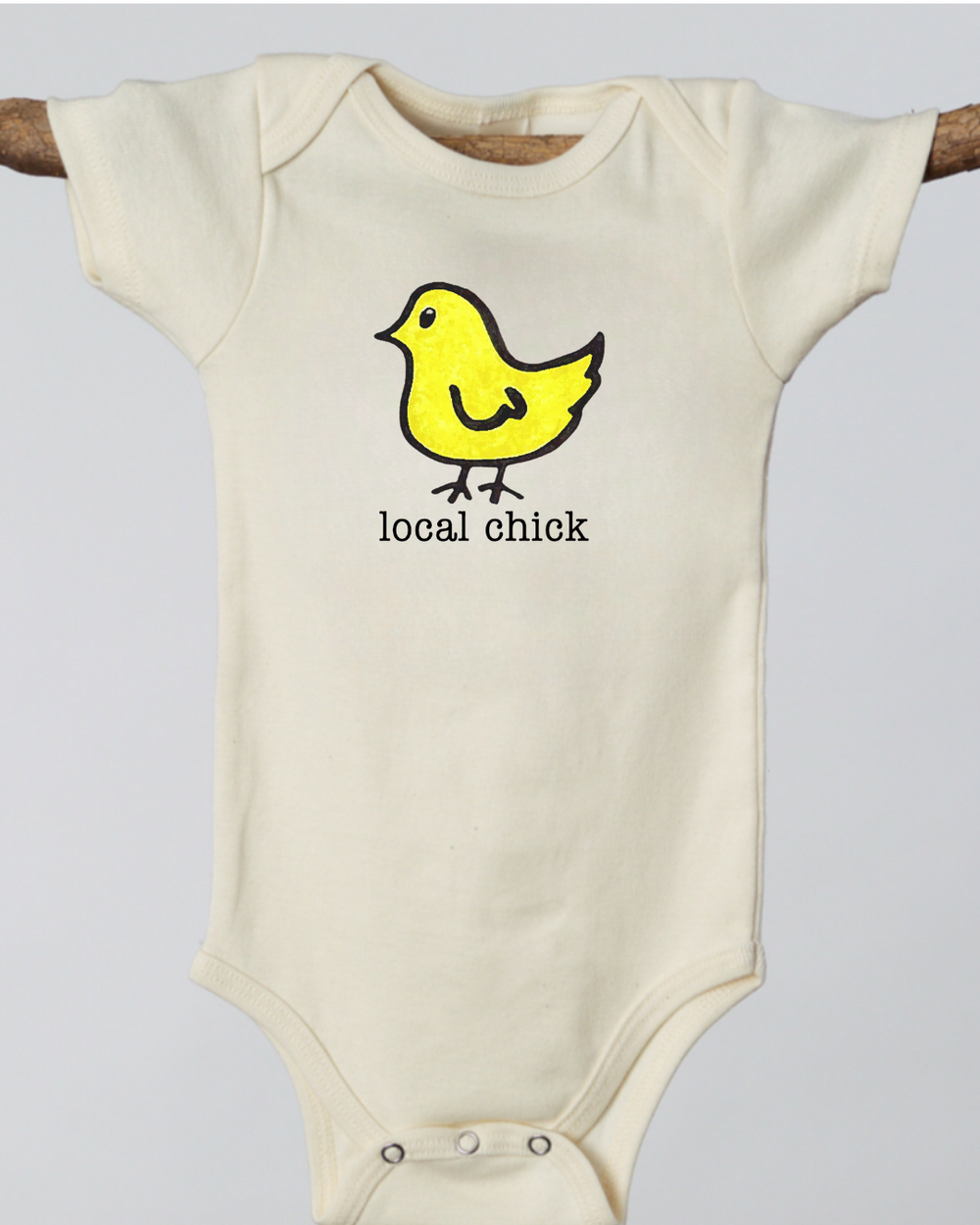Local Chick Short Sleeve Romper