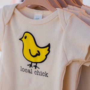 Local Chick Short Sleeve Romper