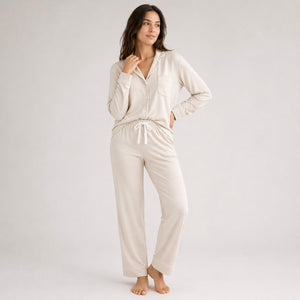 Tencel Modal Long Sleeve Pajama Set